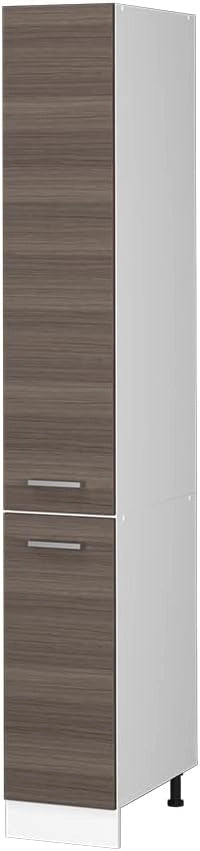 Dispensa universale R-Line, Rosso bordeaux lucido, 30 cm con porte, per la conservazione di utensili domestici e per hobby