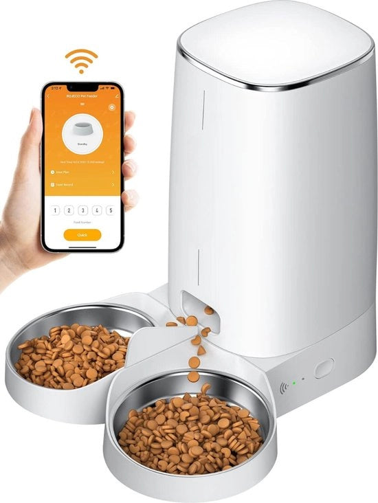 Dispensatore di cibo per gatti - Dispensatore di cibo per gatti - Dispensatore di cibo per gatti - Ciotola automatica per gatti
