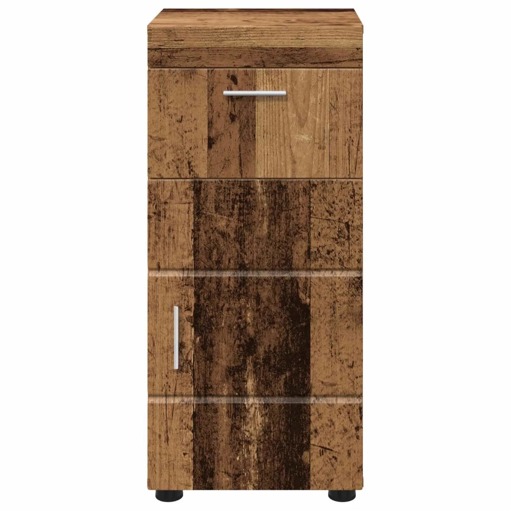 Set di Armadi da Bagno | Armadio da bagno TULUM Legno vecchio 37 x 31,5 x 82 cm