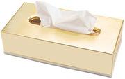 Scatola per Tovaglioli in Metallo - Supporto per Servire in Acciaio Inossidabile - Stile Nordico Simple - Stile Oro - Decorazione per la Casa - Adatto per Ristoranti - Decora