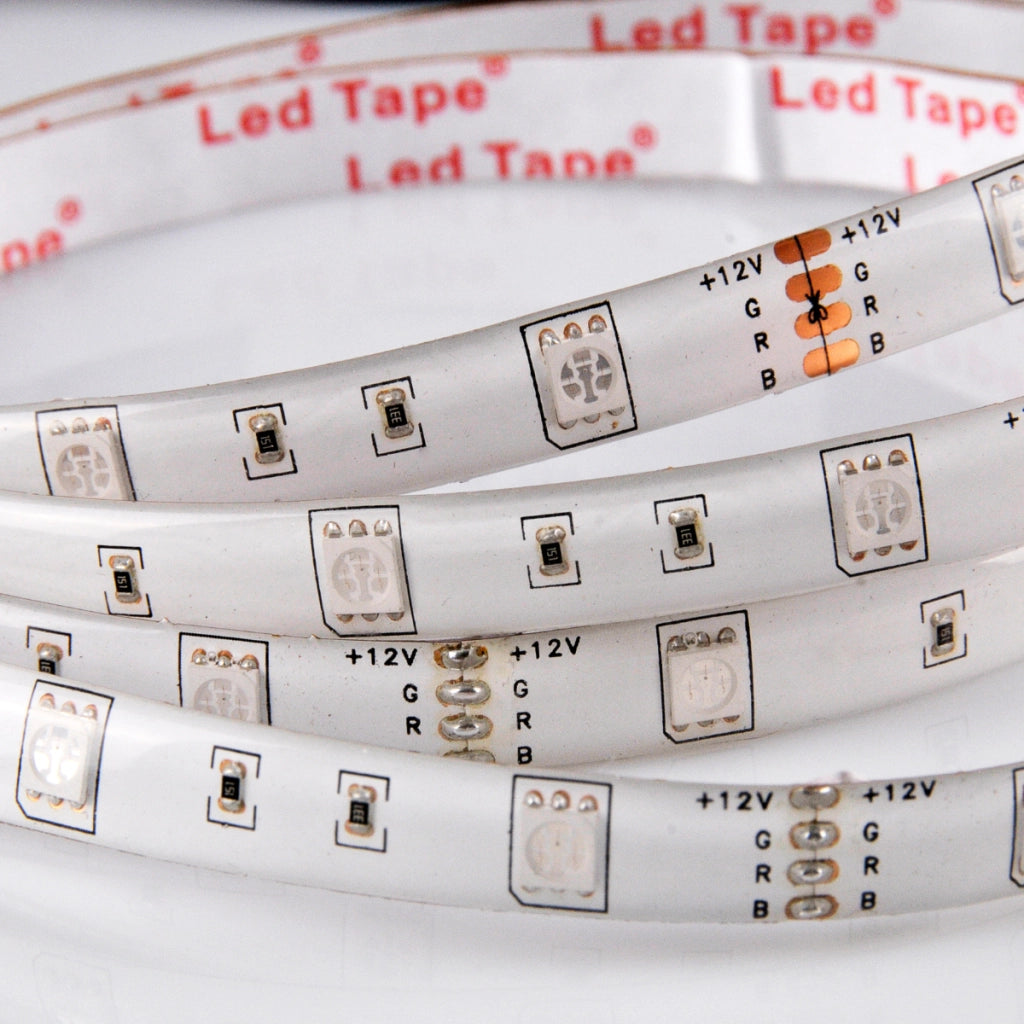 Kit striscia LED RGB 18W 5m IP65 con telecomando Polux