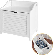 Assemblaggio per vasca - Raccoglitore di sapone - Contenitore per sapone - MDF bianco - Spazio multifunzionale - Bancone da bagno elegante - 50 cm x 53 cm x 35 cm