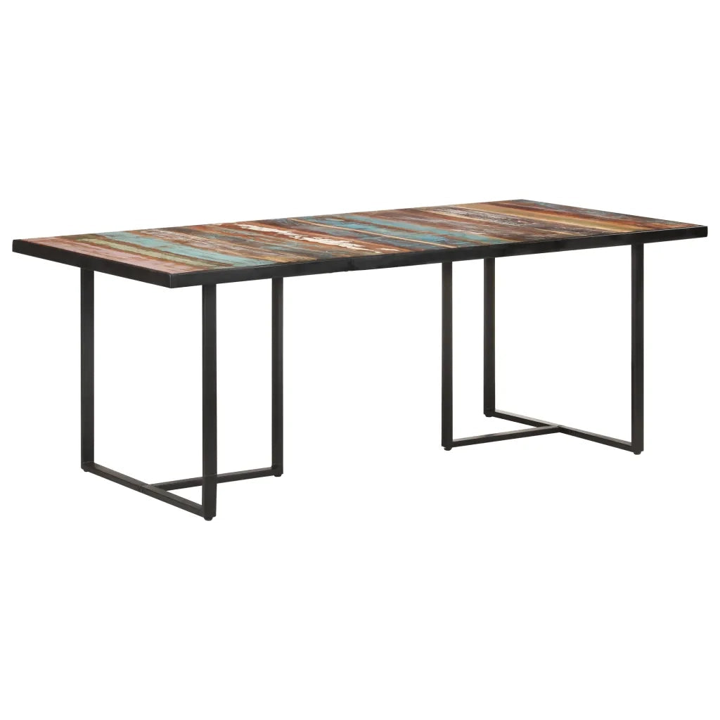 Tavolo da Pranzo 200 cm in Legno Massello di Recupero cod mxl 58849
