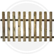 RECINTO STACCIONATA STECCATO ALTO IN LEGNO CM. 175X100H