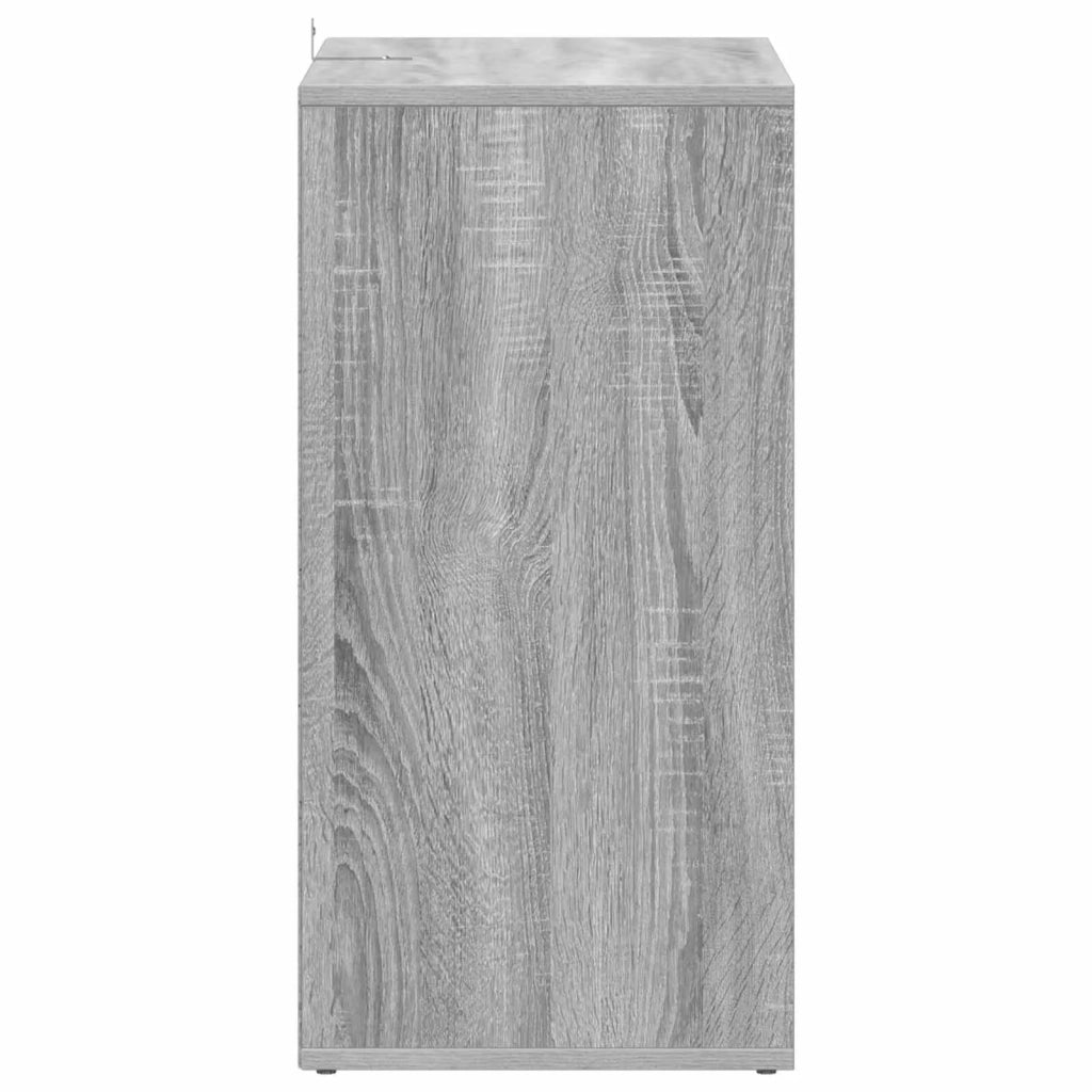 Scarpiera Grigio Sonoma 60x35x70 cm in Legno Multistrato 816015