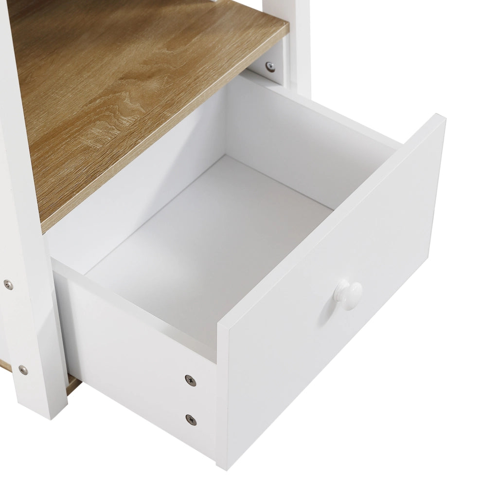 Letto a castello 90x200 cm con scrivania, cassetti e scala contenitore