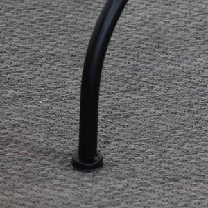 Tavolino tondo da Giardino 55x71 cm Ripiano in Ceramica con Mosaico Lucido