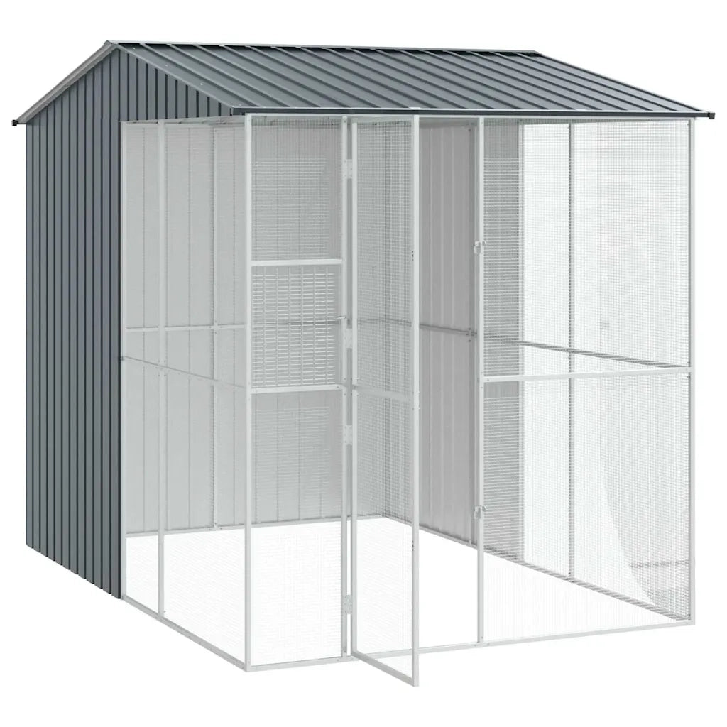 Gabbia per uccelli Antracite 215 x 310 x 247 cm Acciaio zincato 3325176