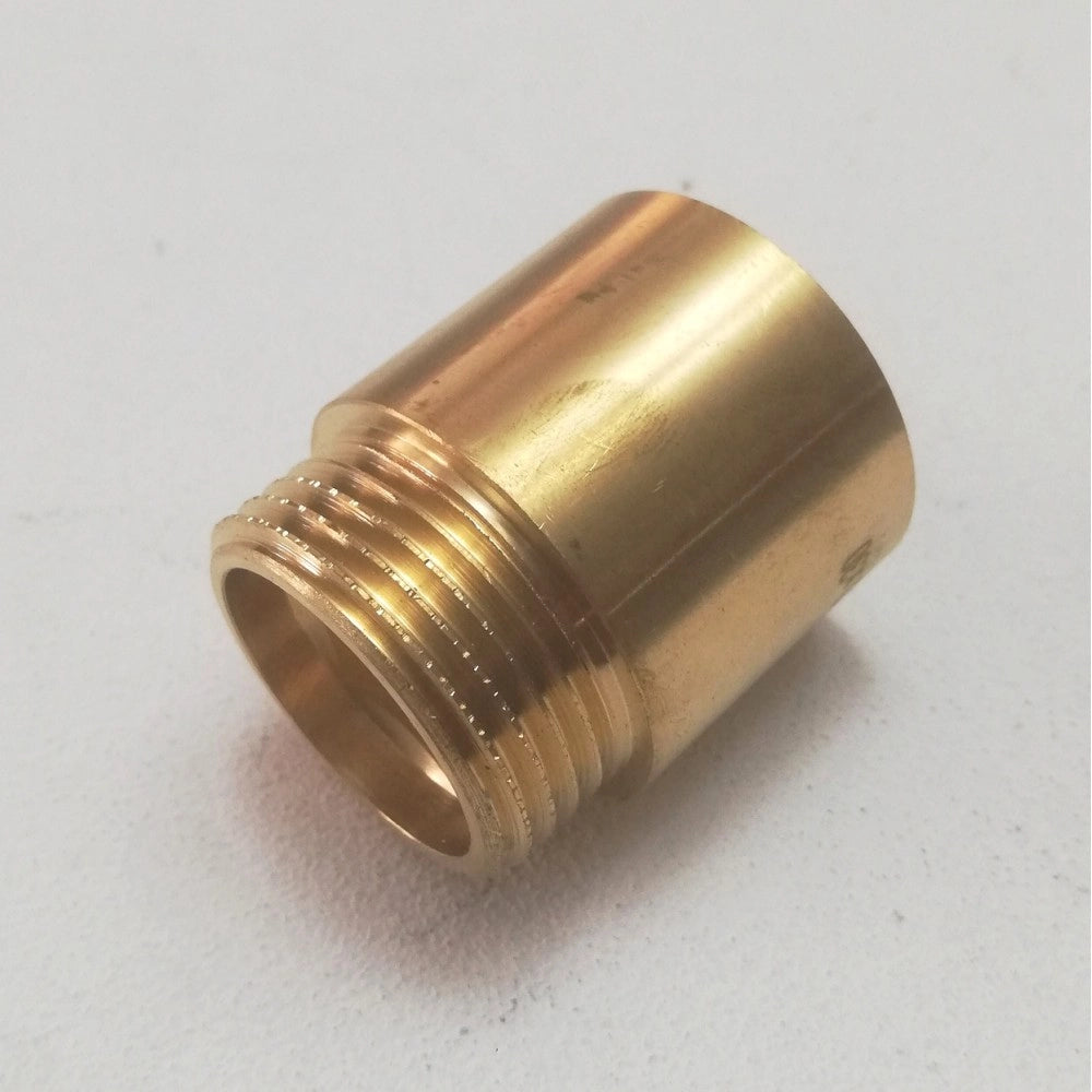 Prolunga mf da 1 x 30mm in ottone giallo