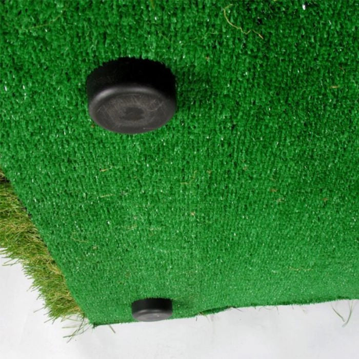 Poltrona ad angolo e sedia GREEN rivestite con erba sintetica