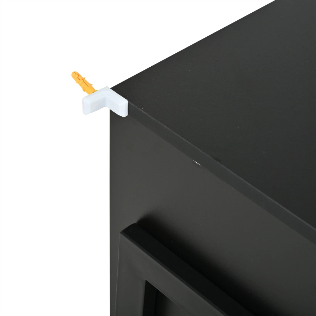 Mobile TV Lowboard ¨C MINIMAL ¨C Bianco, 175x39.5x53 cm, 2 Ante, Soggiorno