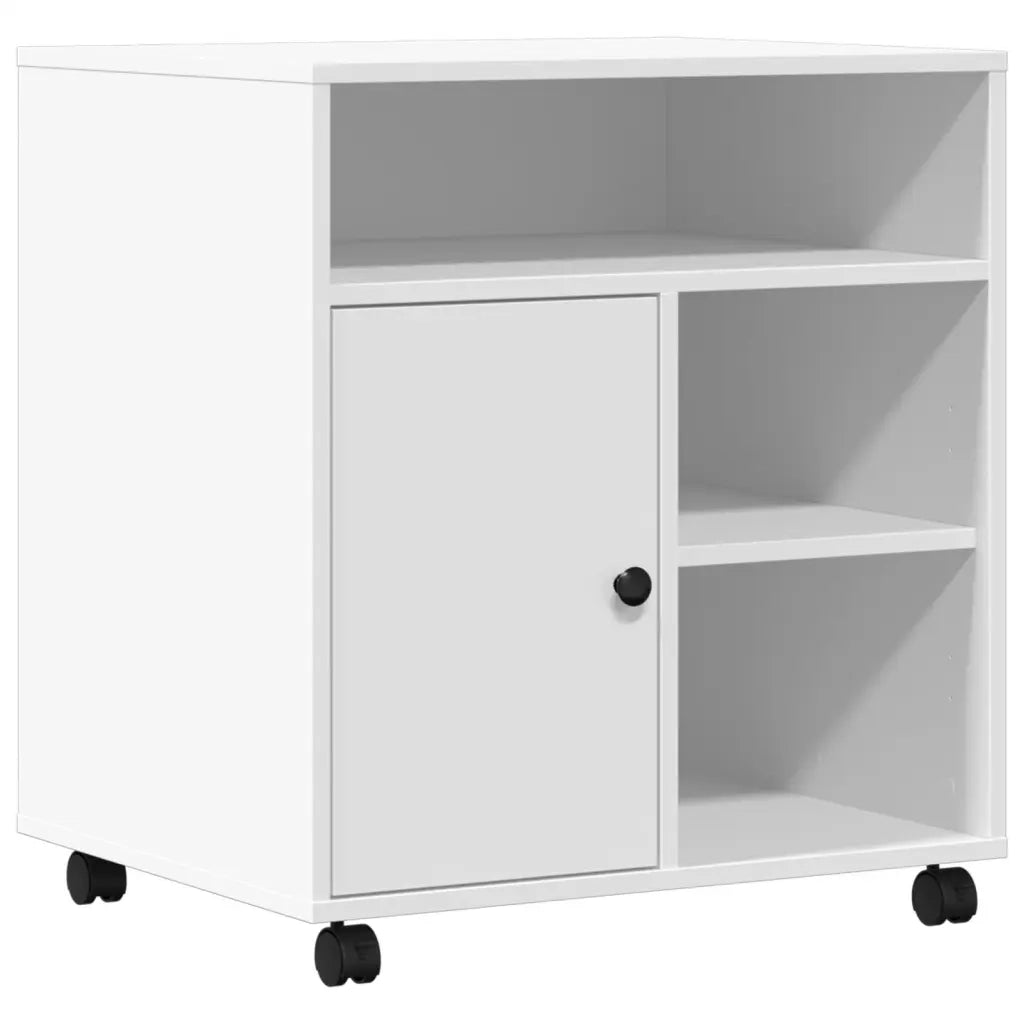 Supporto per Stampante con Ruote Bianco 60x50x67 cm CFW2673921