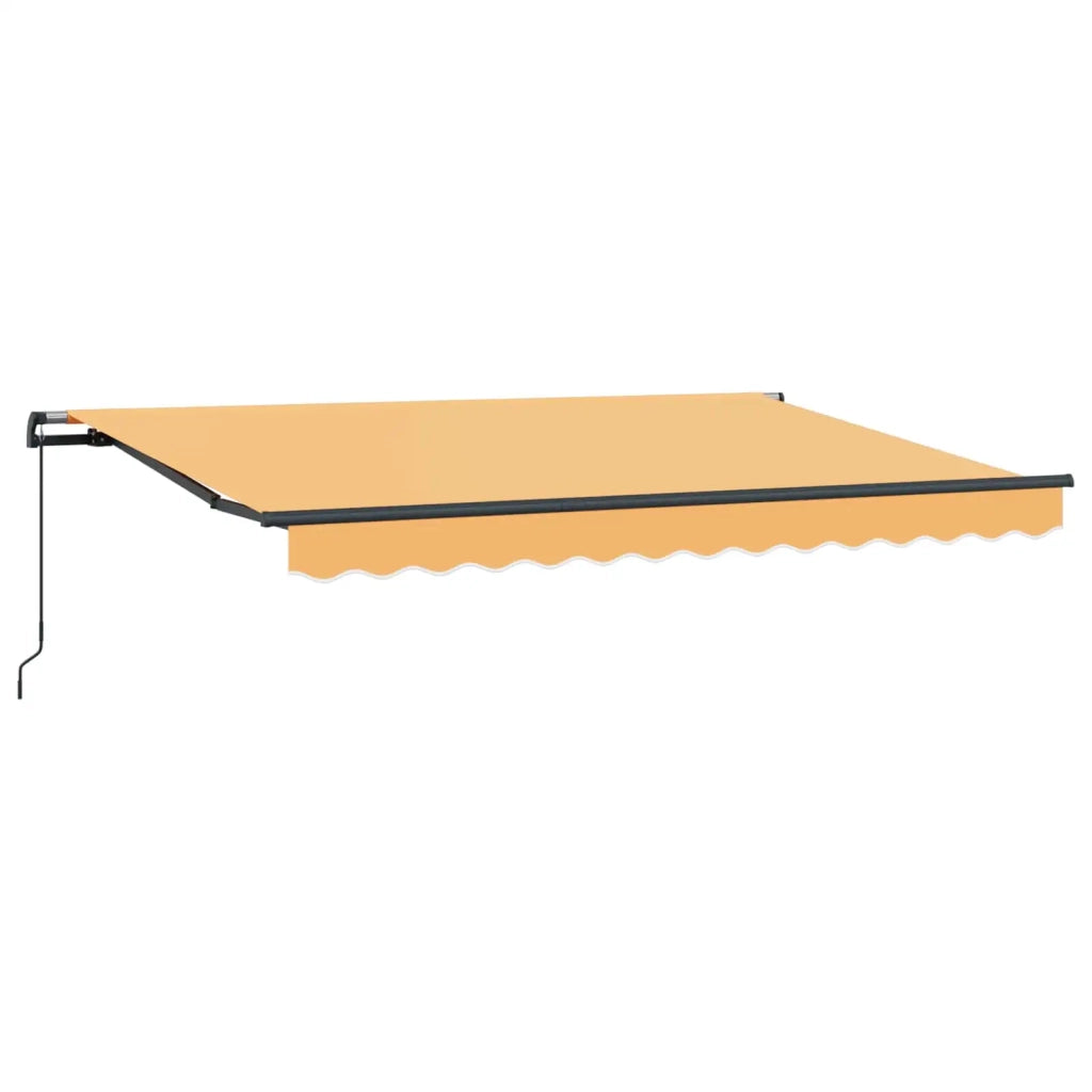 Tenda retrattile Sabbia 400 × 350 cm Poliestere e Alluminio 3426130