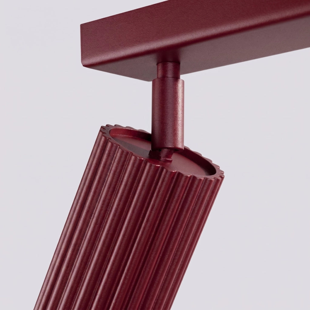 Plafoniera KARBON 3L bordeaux