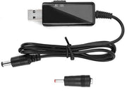 Cavo DC 5V a 12V USB - Power Bank - 5V a 9V 12V Step-up - Display Digitale - Regolabile - 5521M - Step Up - Cordone di Alimentazione
