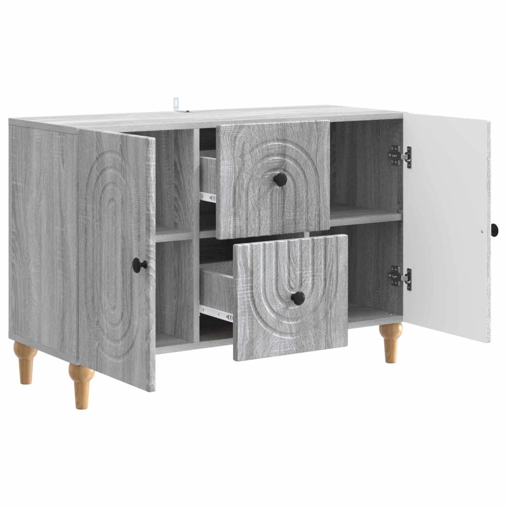 Mobile TV Grigio Sonoma 89 x 34,5 x 60 cm Legno ingegnerizzato 894201