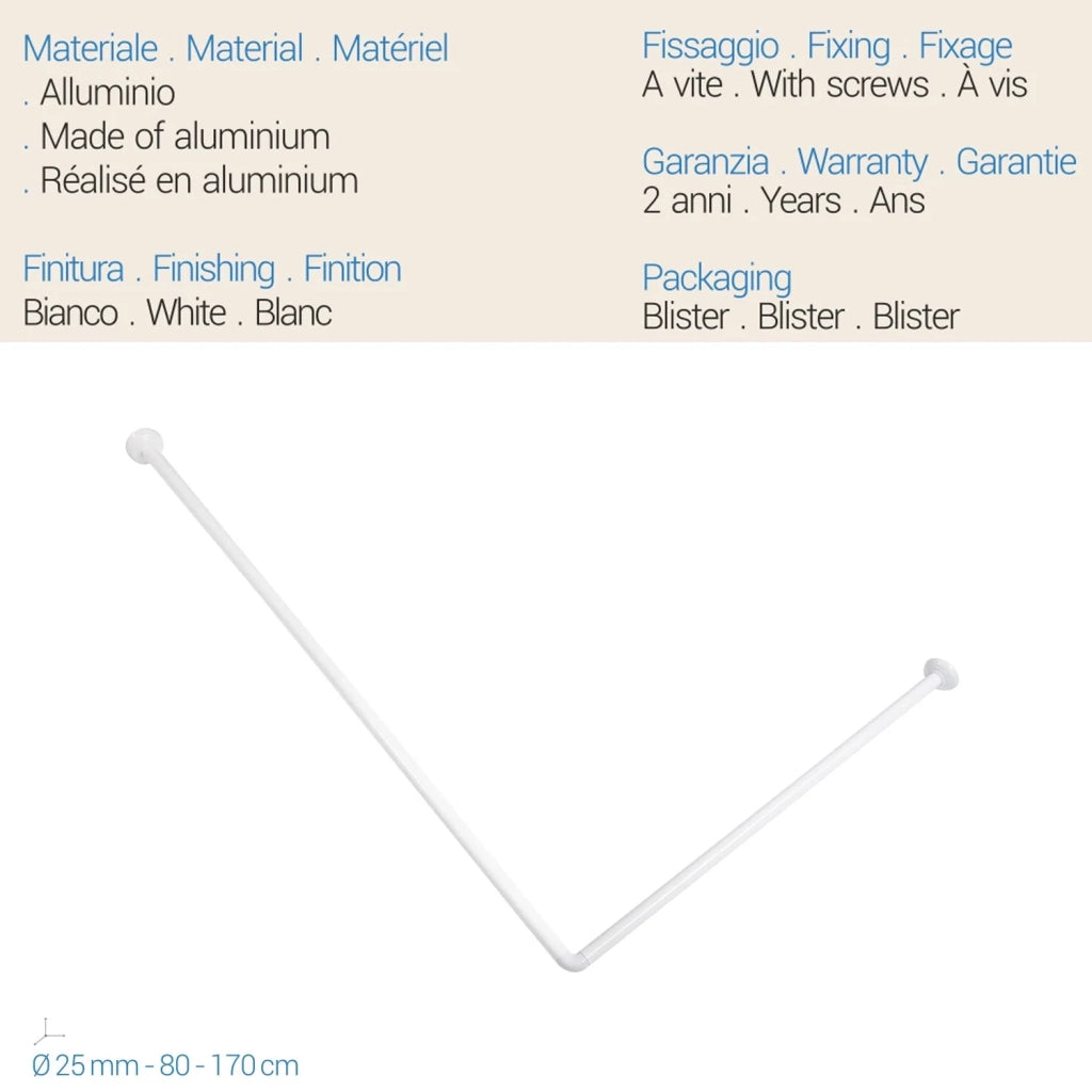 Tubo doccia 80x170 Cm