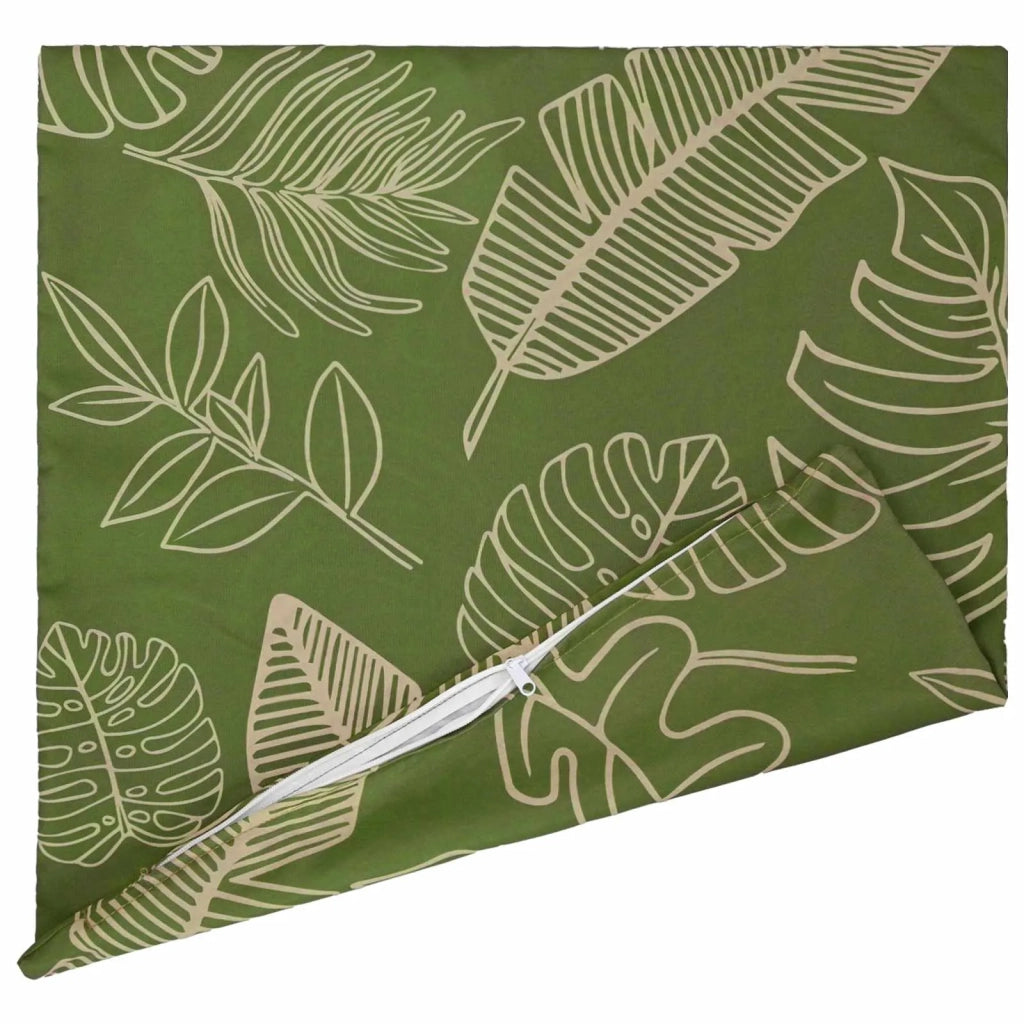 Federa 6 pcs HEERLEN Design a foglia 35 x 35 cm Poliestere 908164