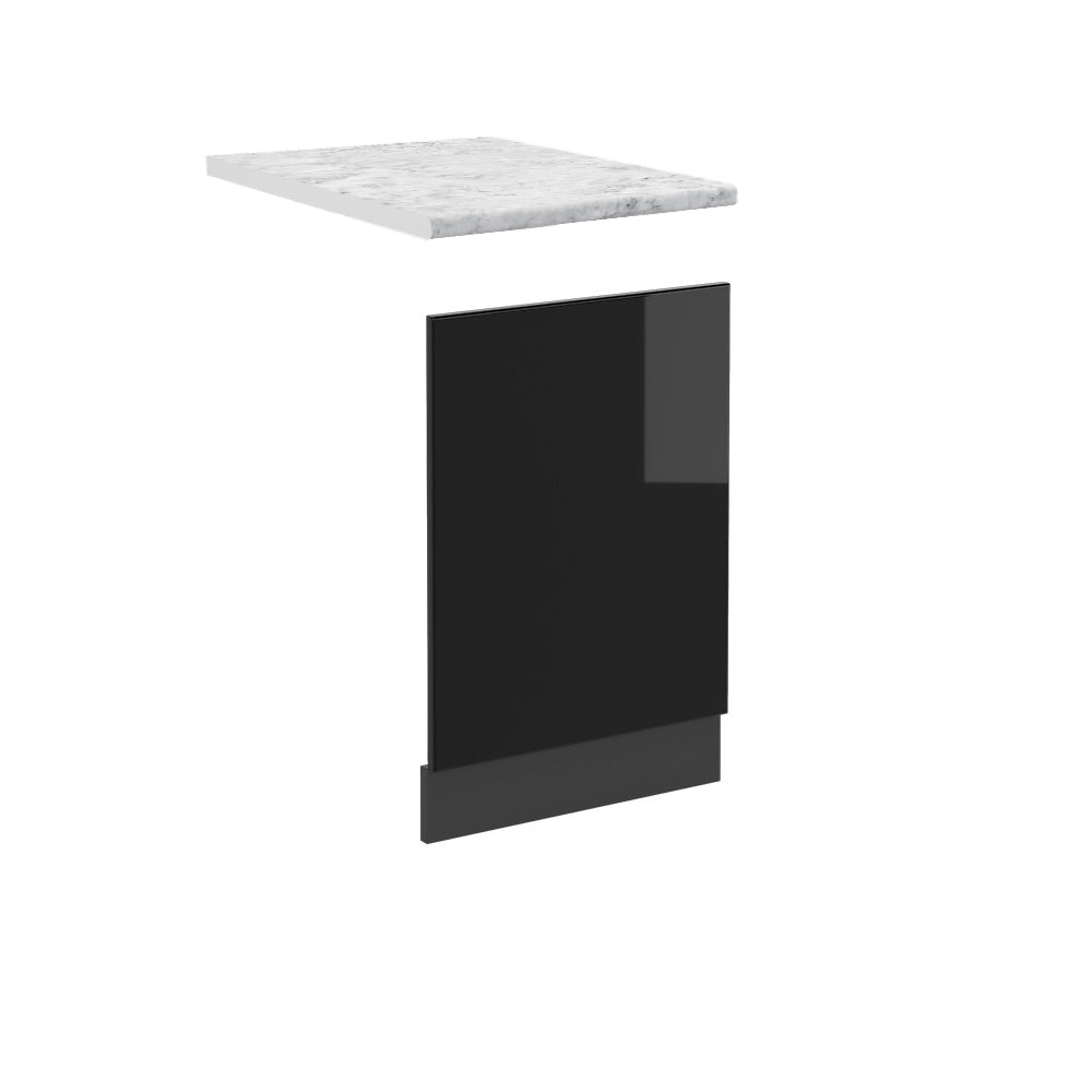 Vicco Pannello frontale Nero lucido 45 cm , PL Marmo