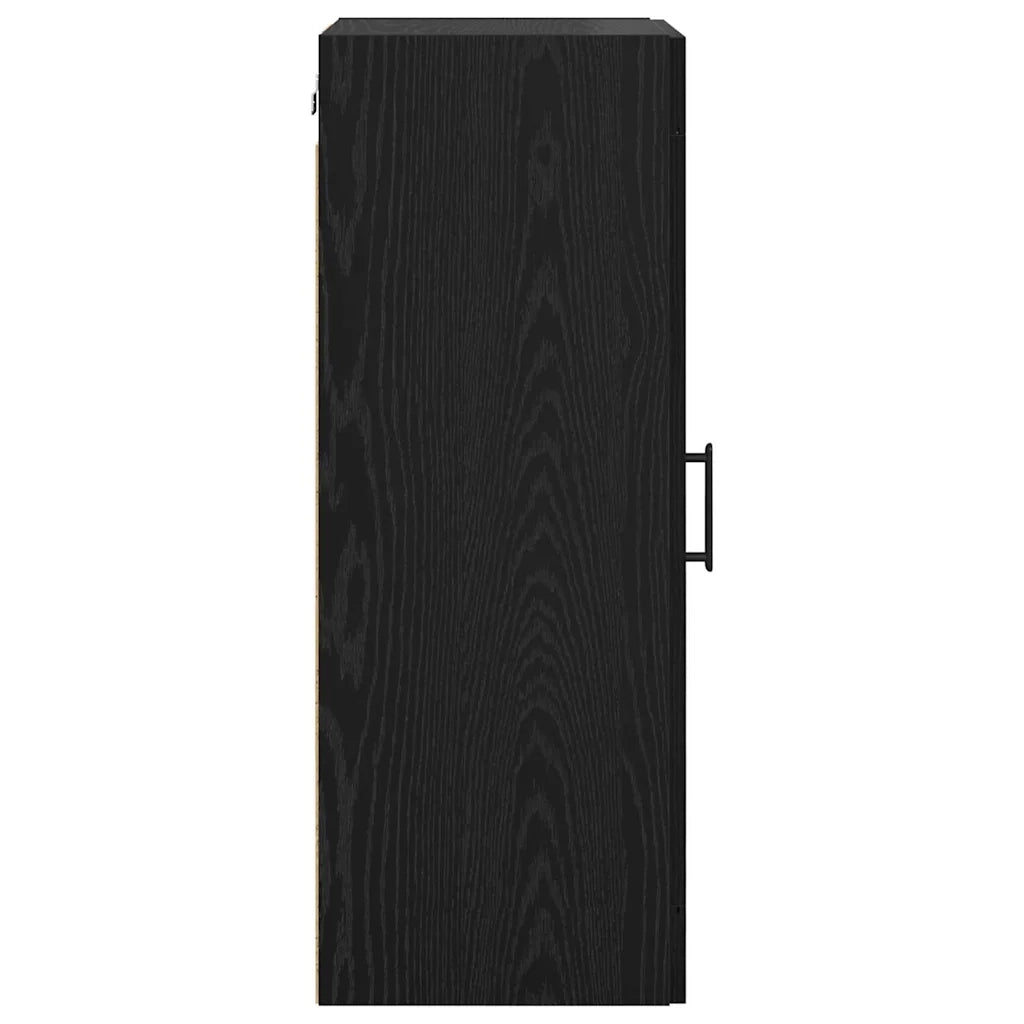 Pensile Rovere Nero 34,5 x 34 x 90 cm Legno multistrato 882441