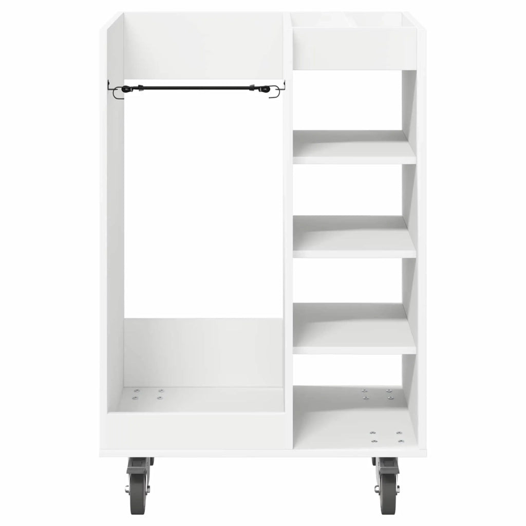 Armadio per Golf con ruota Tinta unita Bianco 65 x 45 x 98 cm 899447