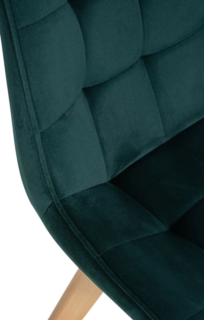 Sedia Brook Velvet verde