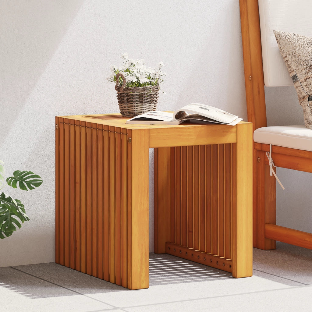 Tavolo da Giardino 43x36x40 cm Legno Massello di Teak