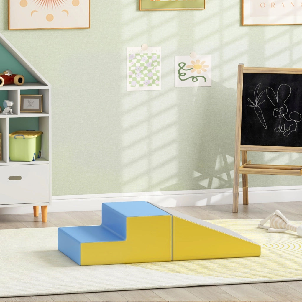 Set 2 Blocchi Modulari in Schiuma per Bambini ¨C Xylo ¨C 50x50x25 cm Multicolore