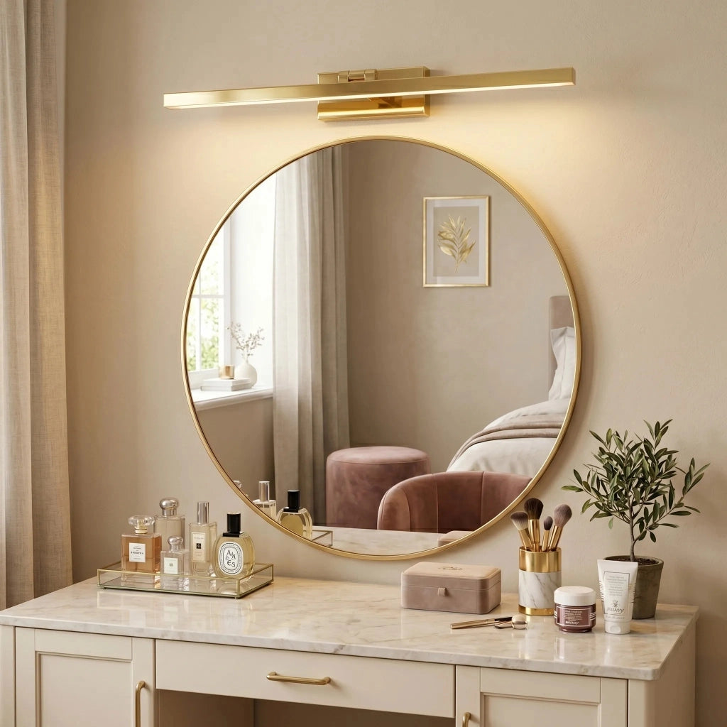 Applique Da Bagno Led APP1862-1W 80 Cm Gold