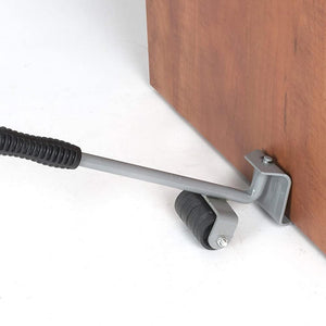 Set Ruote Sposta Mobili Pesanti con Asta Cambio Sollevamento Divano Tavolo Kinzo