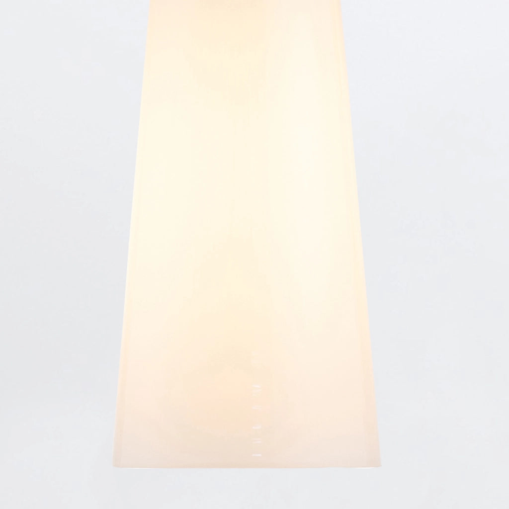 Sospensione Art Déco oro con diffusore opale E27 Kristy Elstead