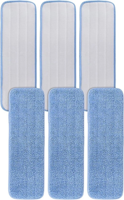 Pads assorbenti a microfibra per tutti i pavimenti duri - Kit di sostituzione per testa di aspirapolvere lavabile - Compatibile con Aspirapolvere profondo pulitore.