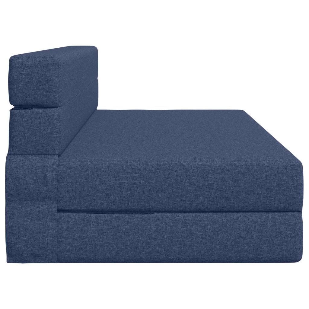 Divano Letto Pieghevole Blu 152 x 86,5 x 60 cm Tessuto 900124