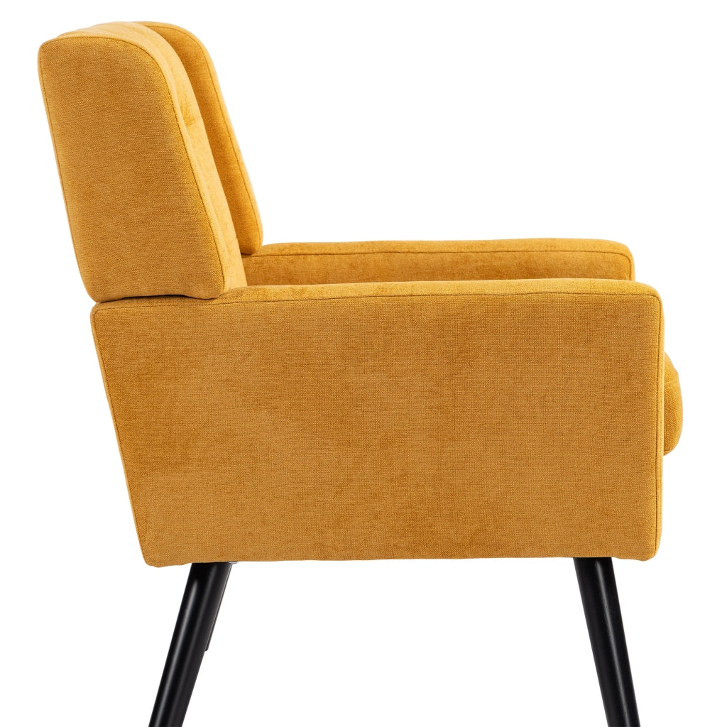 Poltrona Imbottita in Velluto con Gambe in Legno ¨C MINIMAL ¨C Grigio