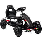 Triciclo a Pedali per Bambini con Sedile Regolabile ¨C zephmum ¨C Nero