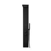 Colonna doccia pannello idromassaggio effetto cascata YH8124 SIDNEY - Nero