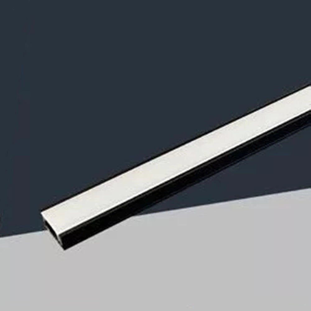 Trade Shop - 10pz Profilo In Alluminio Per Soffitto Con Copertura Bianca Opaca 2mt Striscia Led Al03 - Nero