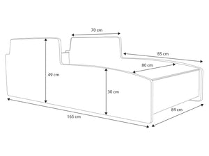 Letto per bambini Tractor verde 160x80 con materasso