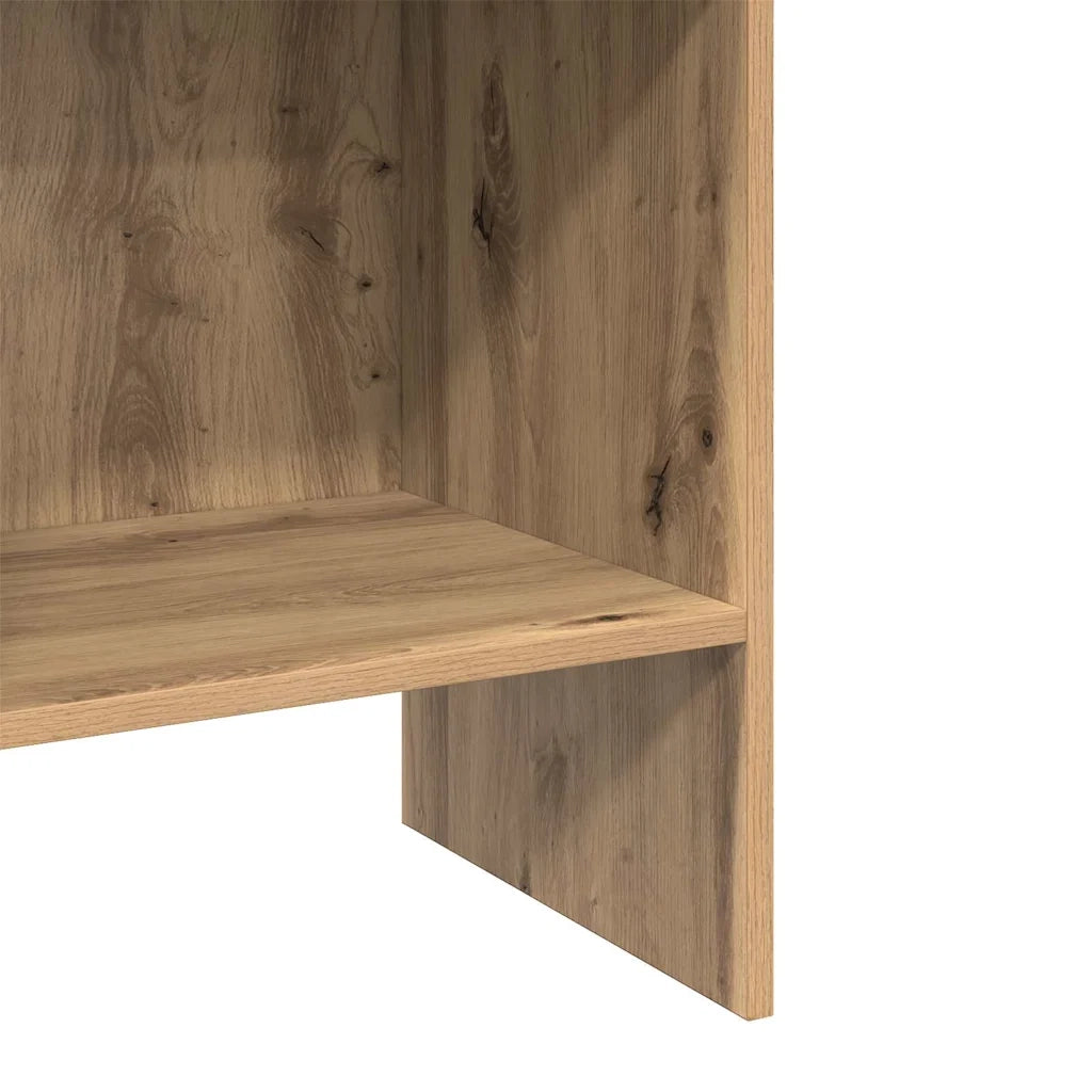 vidaXL Armadio per Libri rovere artigianale 40 x 35 x 180 cm