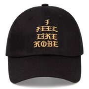 Mi sento come Kobe - Cappellino da baseball nero