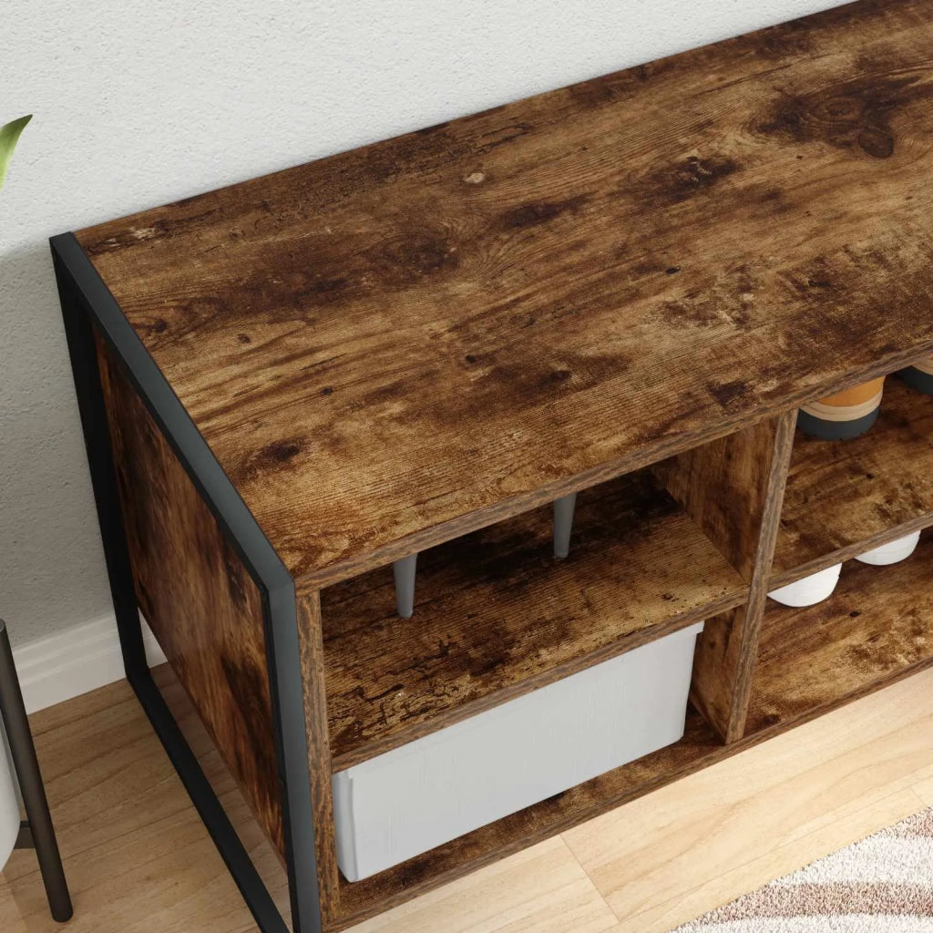 Mobile per scarpe Quercia Fumosa 100 x 35 x 44 cm