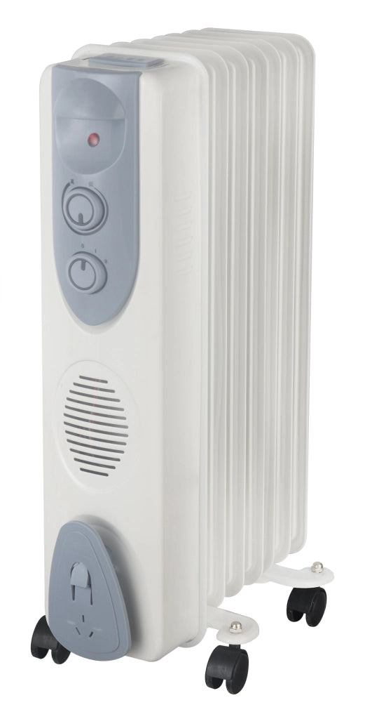 Pyramidea tl007 stufetta elettrica interno grigio 1500 w riscaldatore ambiente elettrico a olio