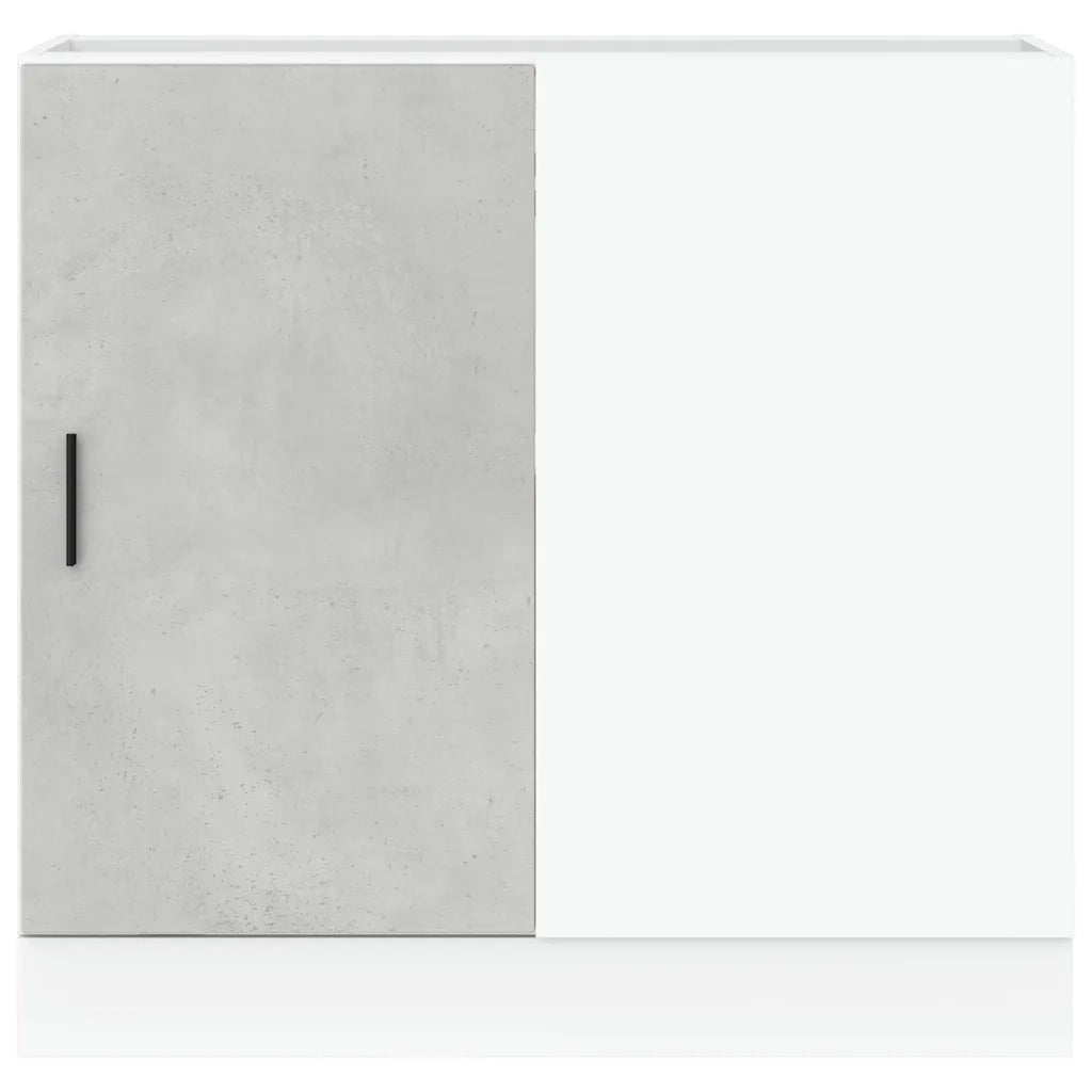 Mobile Base Lavello “Lyon” Grigio Cemento in Legno Multistrato 854292