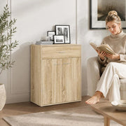 Sideboard Sonoma Oak 60x30x75 Cm Wood Material