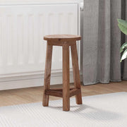 Pouf Naturale 28 x 28 x 50 cm Legno di Mogano 42012391