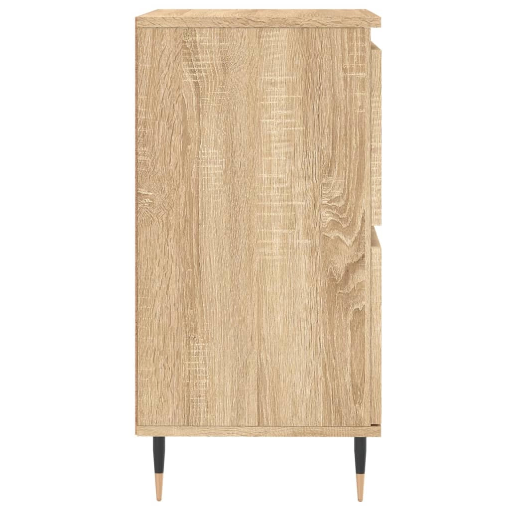 Buffet credenza cassettiera armadio mobile contenitore organizer cucina soggiorno rovere Sonoma 60 x 35 x 70 cm legno ingegnerizzato marrone 02_0031600