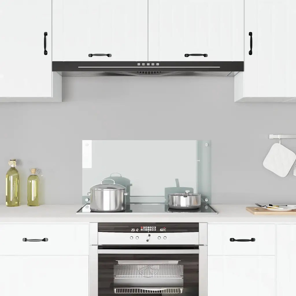 Paraschizzi per Cucina Trasparente 80x40 cm in Vetro Temperato CFW9276577