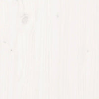 Giroletto Bianco in Legno Massello 150x200 cm 5FT King Size