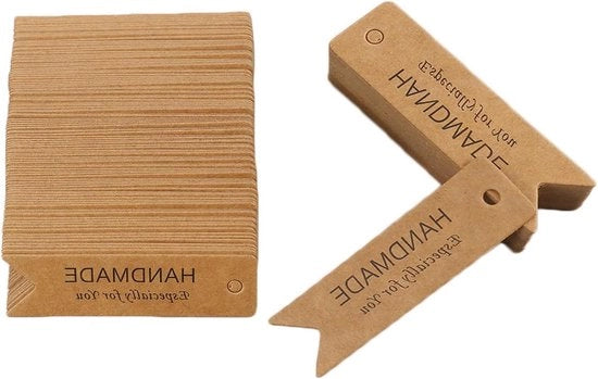 Keramici per decorazione natalizia - 100 pezzi - 12 x 5 cm - Ideali per regali artigianali e matrimoni