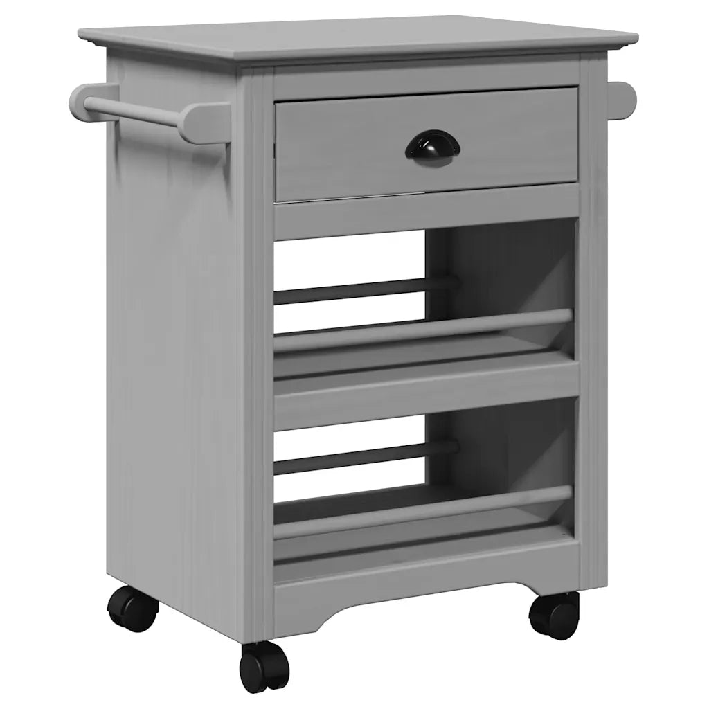 Carrello da Cucina BODO Grigio 67,5x45x80 cm CFW1396302